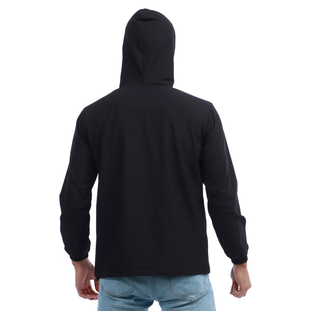 Polyester Full Sleeves Zippered Design Windcheater For Men