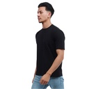 Cotton Round Neck  Half Sleeve Plain  Tshirt For Men