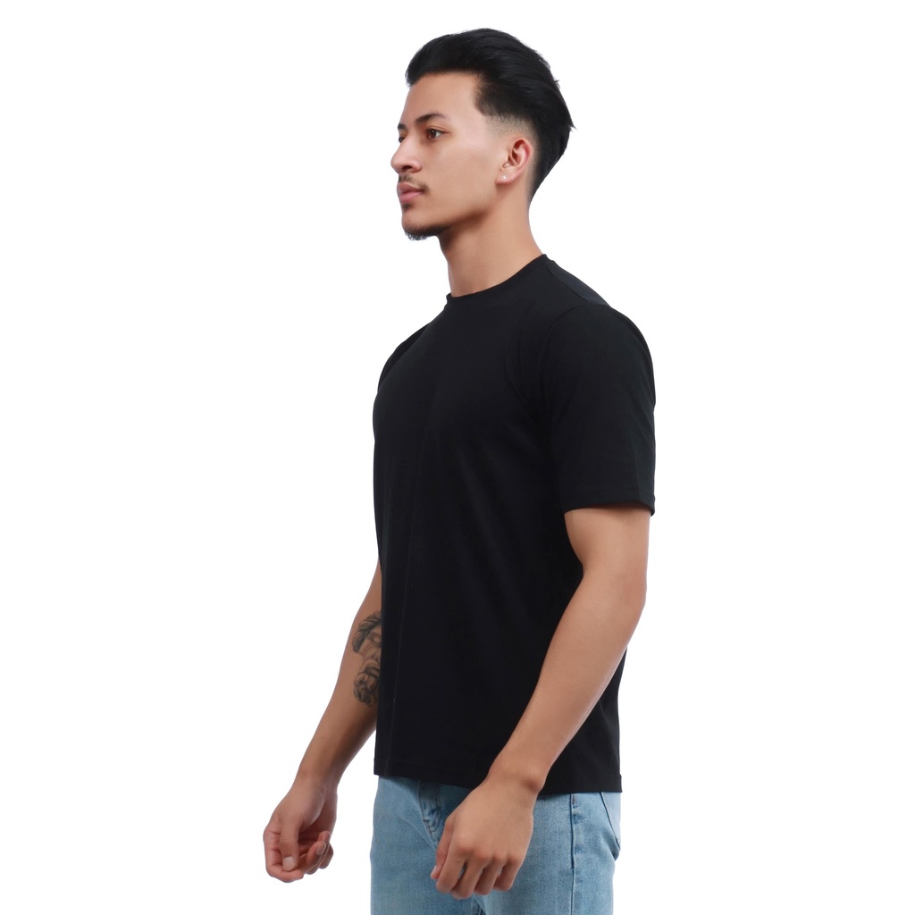 Cotton Round Neck  Half Sleeve Plain  Tshirt For Men